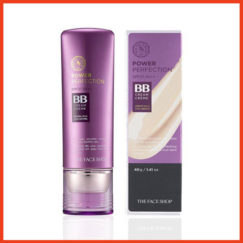 [NEW AUTH] Kem nền đa năng The Face Shop BB Cream Face it Power Perfection BB tím TFS fmgt 20-40g