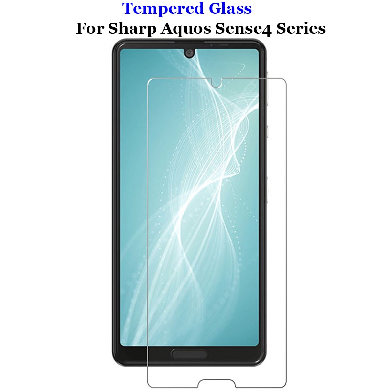 Kính cường lực 9H 2.5D chống nổ cho Sharp Aquos Sense4 Sense 4 Plus Lite 4G 5G