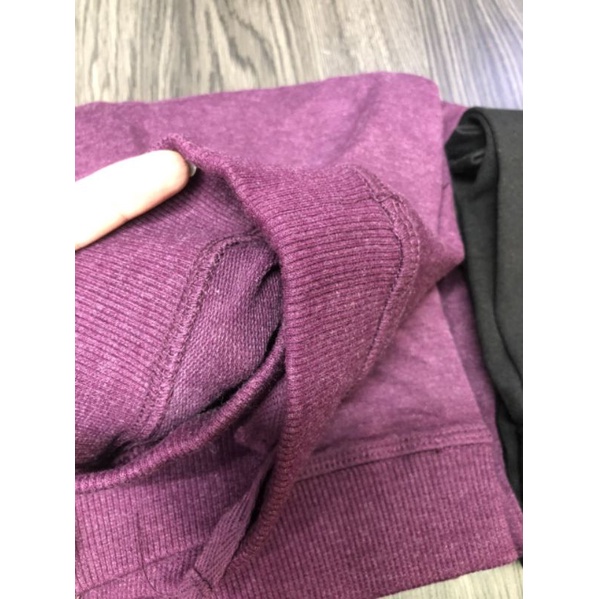 Quần legging nỉ da cá và cotton len