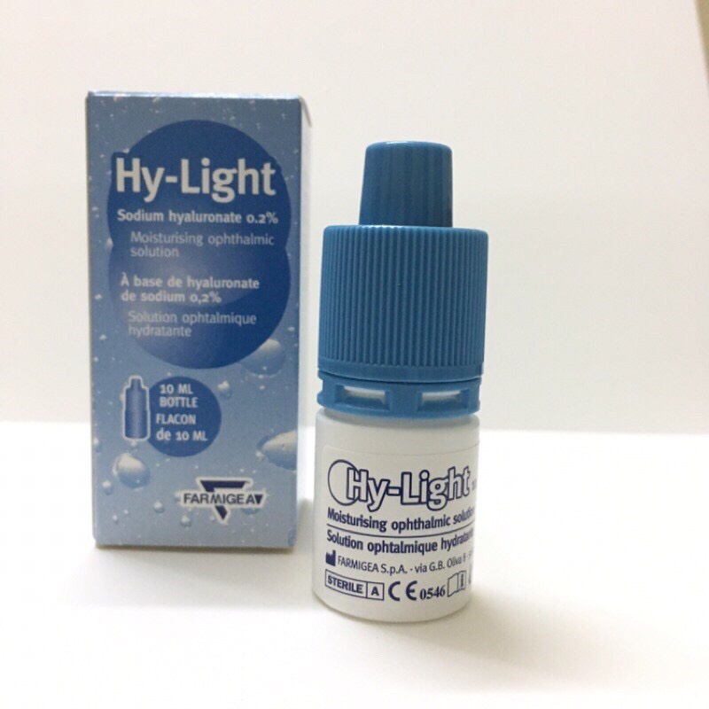 Nước Mắt Nhân Tạo Hy-Light Giữ Ẩm Và Bảo Vệ Mắt.Lọ 10ml. Suckhoechomoinha