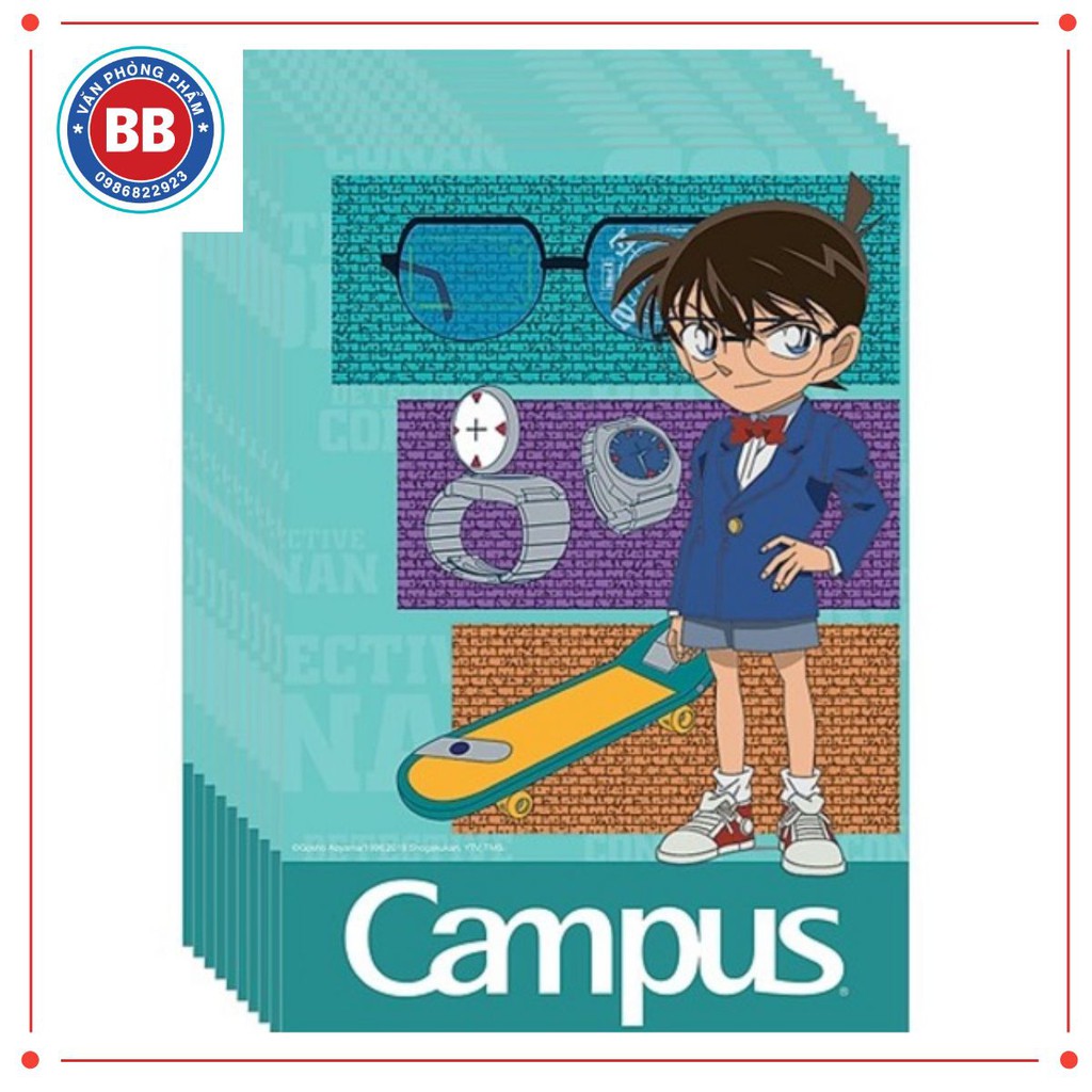 CAMPUS - Vở 4 Ô Ly Conan - Đl 100 (48 Trang)