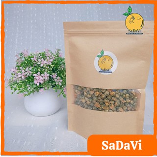 Trà Nụ Hoàng Cúc SaDaVi/ Trà hoa cúc vàng - Túi Kraft - Tặng gói cỏ ngọt