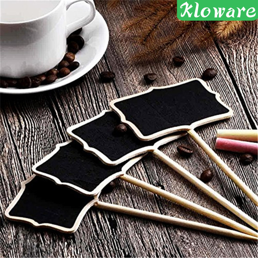 Bộ 10 Bảng Đen Viết Phấn Bằng Gỗ