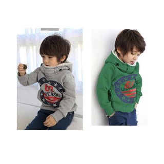 Áo nỉ hoodie bé trai