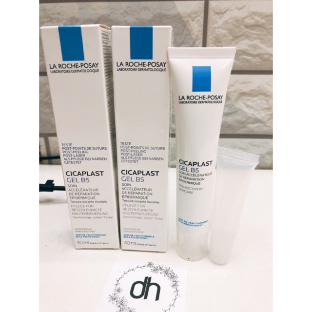 Gel B5 Dưỡng Ẩm Cicaplast Baume La Roche - Posay Phục Hồi Da 40Ml