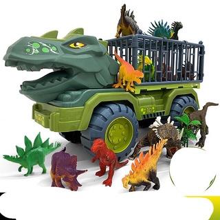 Oto chở thú loại to cao cấp, Đồ chơi oto xe chở thú size Đại, cần cẩu và xe công trình
