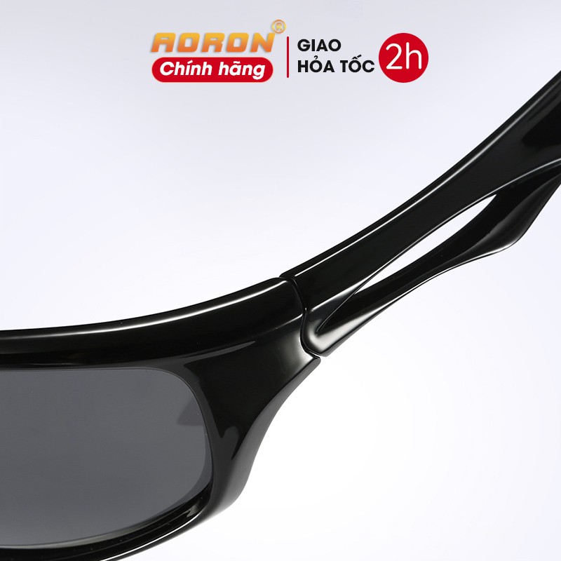 Kính Thể Thao Nam Nữ Đạp Xe, Chạy Bộ , Mắt Kính Phân Cực Polarized Chống Chói, Chống Lóa Đi Đêm AK042 - AORON