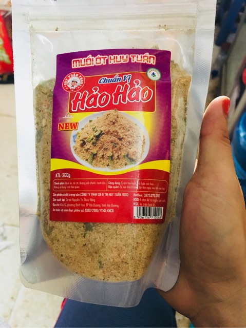 Muối hảo hảo chua cay gói 200g