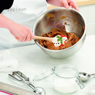 Dụng Cụ Làm Bánh Cán Gỗ Silicone Diy Phong Cách Giáng Sinh