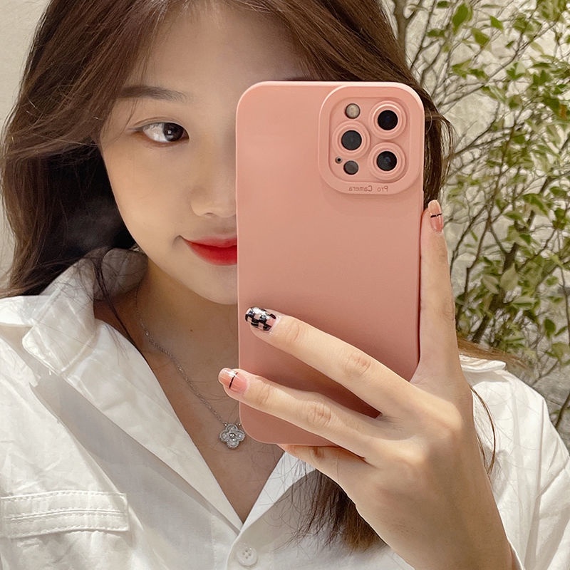 Ốp điện thoại hình máy ảnh đơn giản cho iPhone 7p/8p/x/xs/xr/xsmax/11/12/13/pro/promax