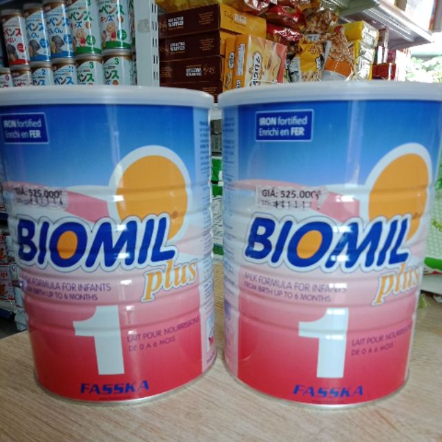 Sữa Biomil plus 1 800g hàng nhập khẩu