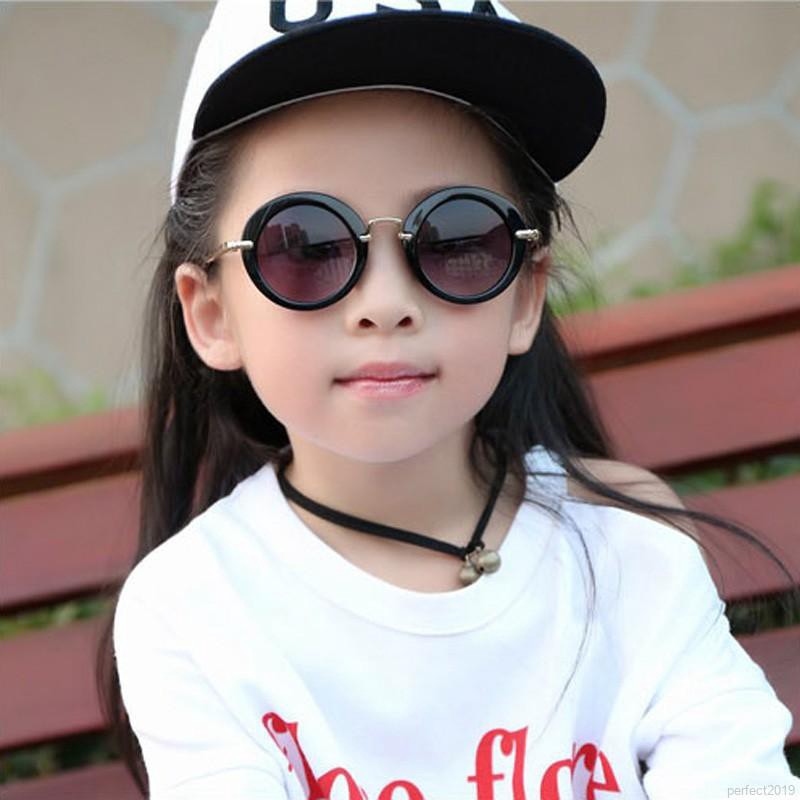 Kính mát gọng tròn phong cách thời trang vintage dành cho bé gentle monster | BigBuy360 - bigbuy360.vn