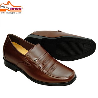 Giày nam trung niên da bò cao cấp đế cao su khâu siêu bền
