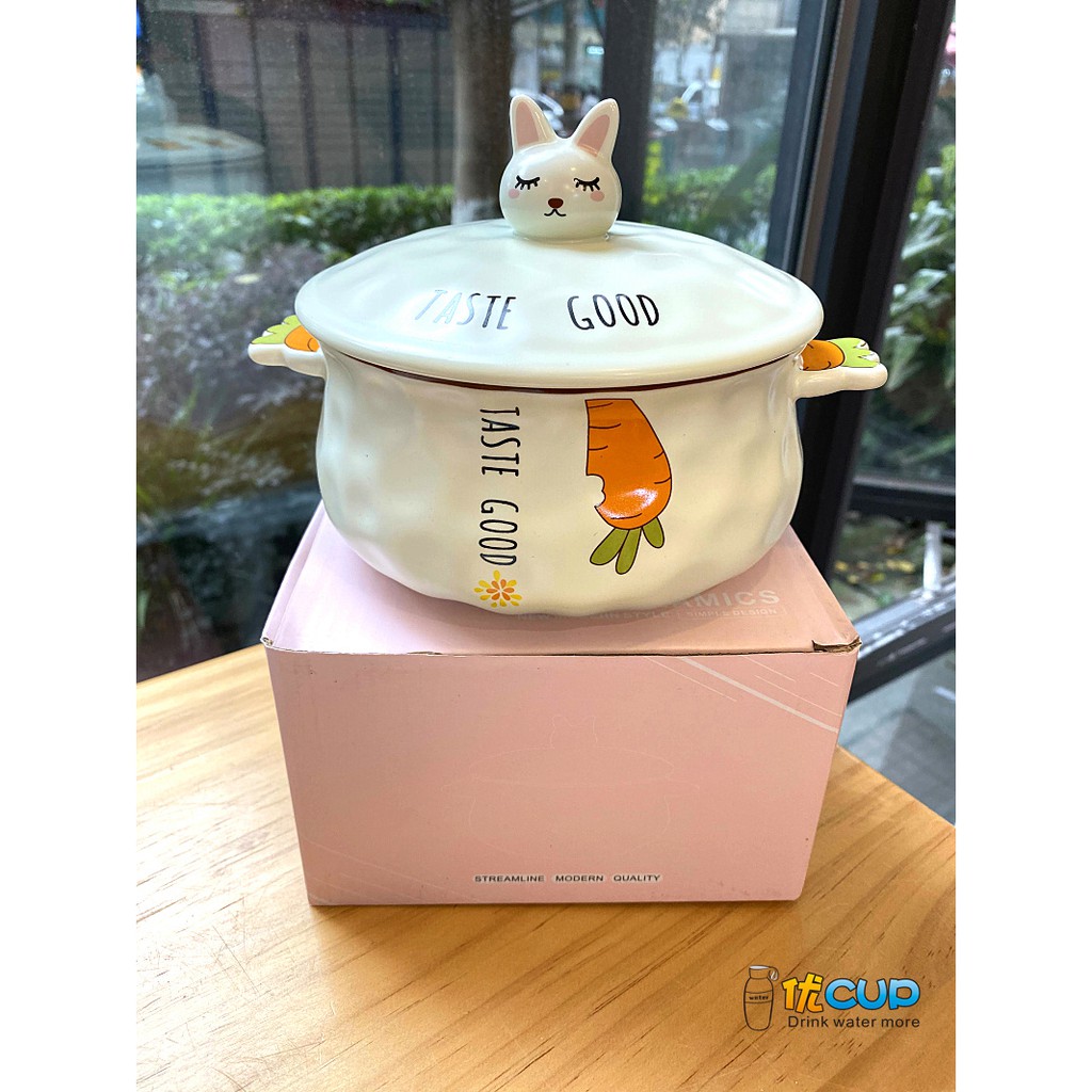 Bát  thỏ dễ thương