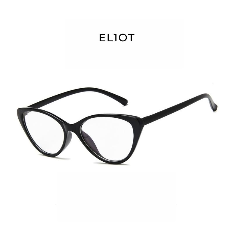 Gọng kính mắt mèo Basic 02 mắt kính cận nam nữ thời trang Unisex tròng kính chống ánh sáng xanh có thể làm kính cận