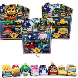 Đồ Chơi Mô Hình Xe Poli Bằng Kim Loại Cho Bé