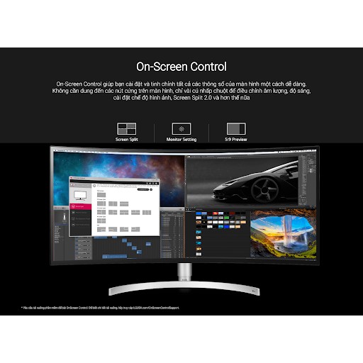 Màn hình cong LG UltraWide 34WK95C, 34 inch (34WK95C) - Hàng Chính Hãng