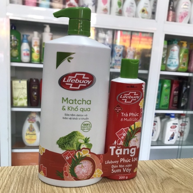 Sữa tắm Lifebuoy tinh chất khổ qua 850g