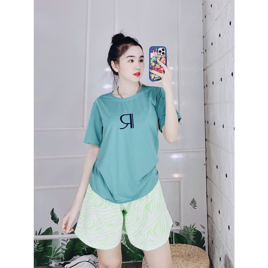 ĐỒ BỘ QUẦN ÁO THUN ĐÙI THỜI TRANG 3 size 45-60KG chất liệu thun cotton, mềm mịn co giãn 4 chiều,cùng thiết kế trẻ trung