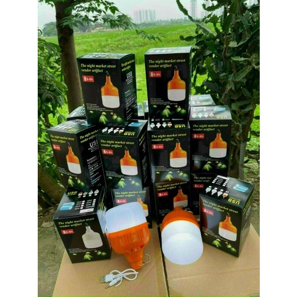 [KHO SỈ] Bóng Đèn Tích Điện 3 Chế Độ Sáng
