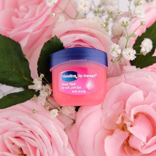 Son dưỡng môi vaseline hương ca cao - original - vani - rosy lips 7g usa