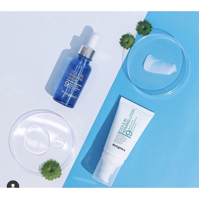(Bill _ Sẵn )Sữa dưỡng phục hồi tái tạo da B5 Neogence CICA&amp;B5 Repairing lotion 50ml