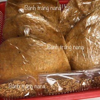 Bánh tráng xì ke [500gram] ( tỏi phi muối nhuyễn siêu cay)