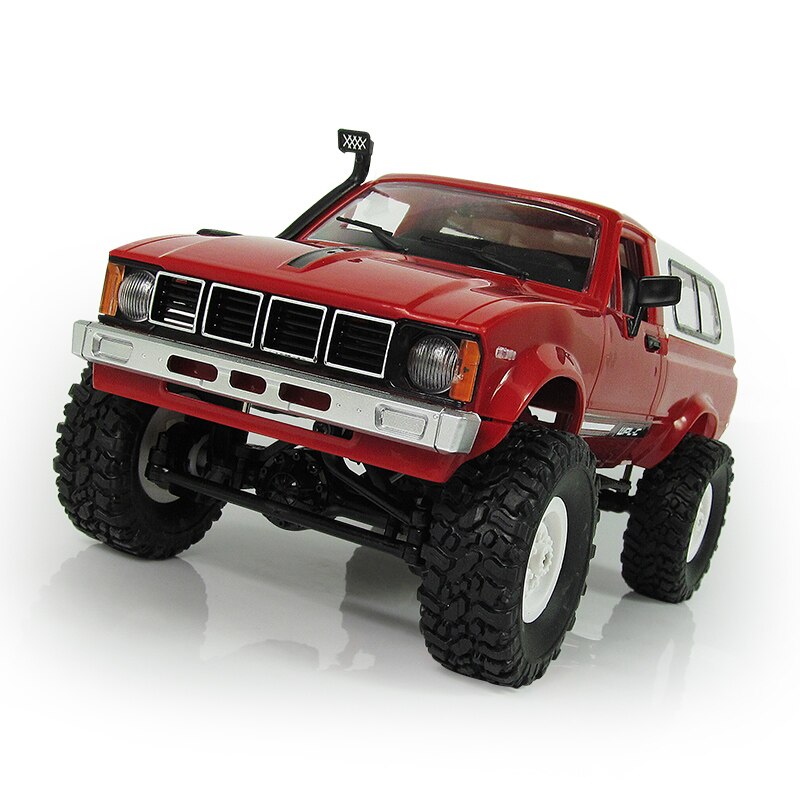 WPL C24 2.4G DIY RC Car KIT Điều khiển từ xa Xe RC Crawler Xe địa hình Xe ô tô Buggy Di chuyển Máy RC Xe 4WD Đồ chơi trẻ em Khuyến mãi bán hàng