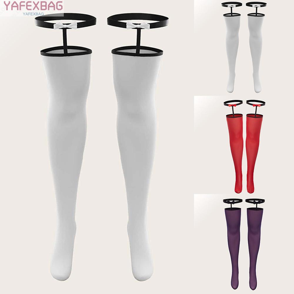 Stockings Women Close To The Body High High Glossy Hosiery Nylon Polyester