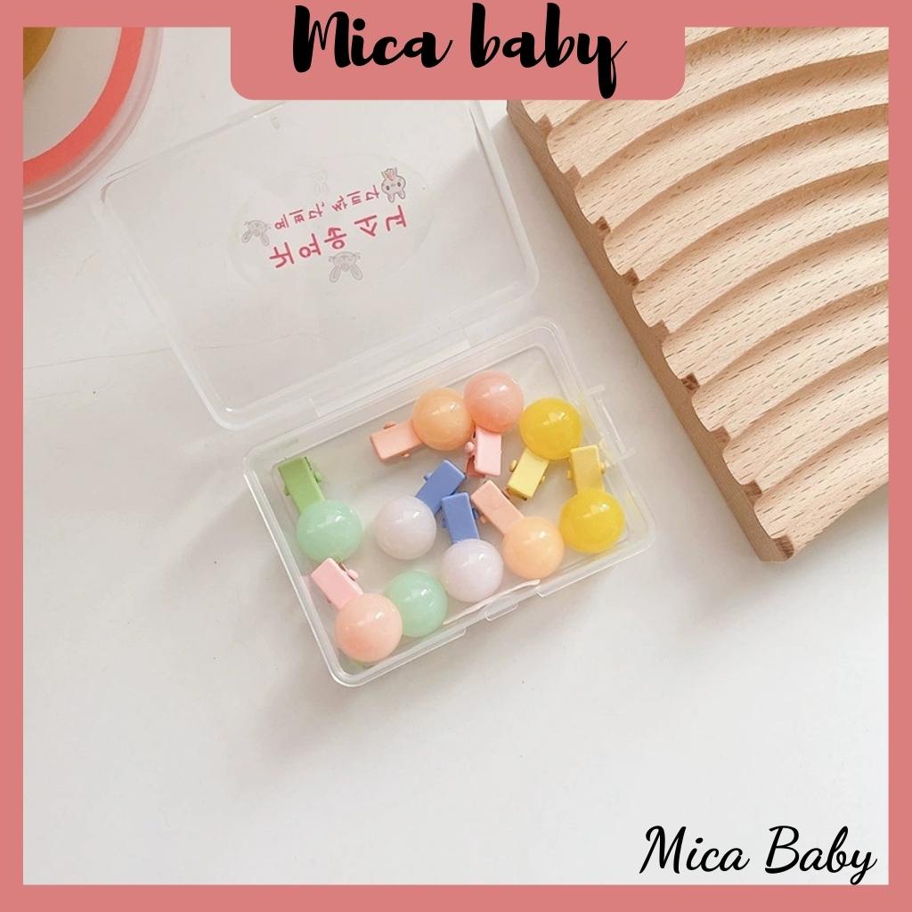 Set kẹp tóc cho bé hình động vật ngộ nghĩnh đáng yêu Mica baby KT19