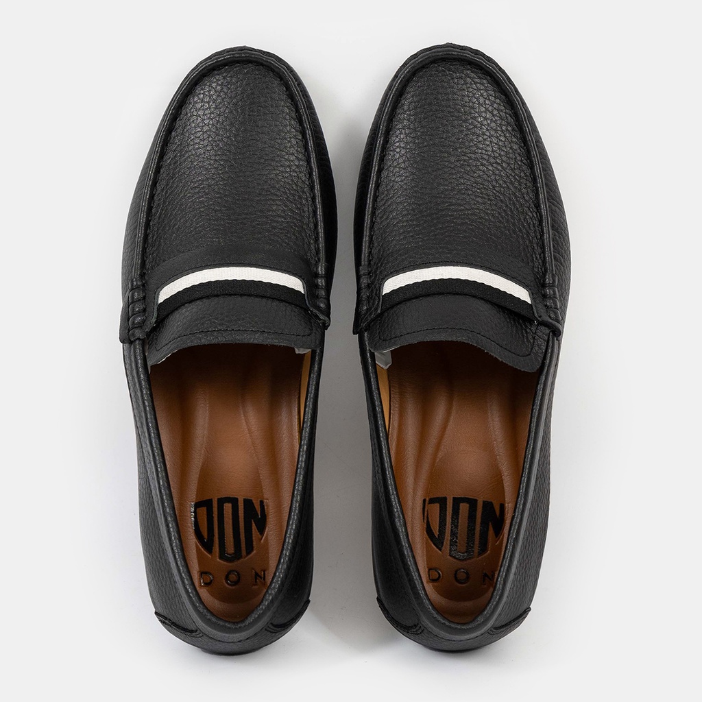 Giày Lười Nam Da Bò DON ITALO, Đế Khâu, Nhẹ, Mềm, Êm, Mát  , Bảo Hành Trọn Đời