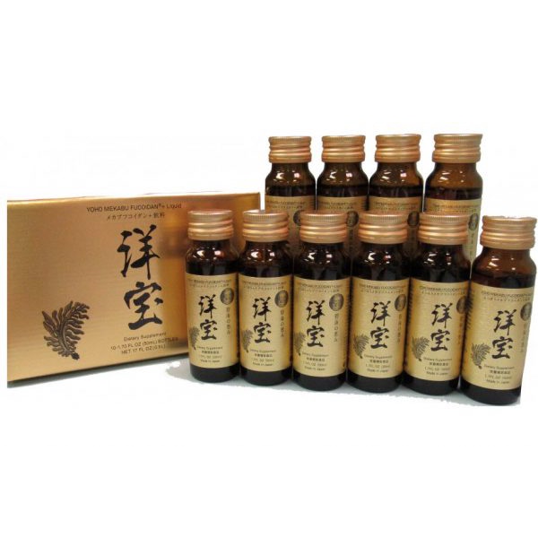 Nước uống hỗ trợ ngăn ngừa ung thư Yoho Mekabu Fucoidan