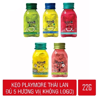 (thanh lý) Kẹo dưa hấu thái lan kẹo play more kẹo dưa hấu hũ 22g