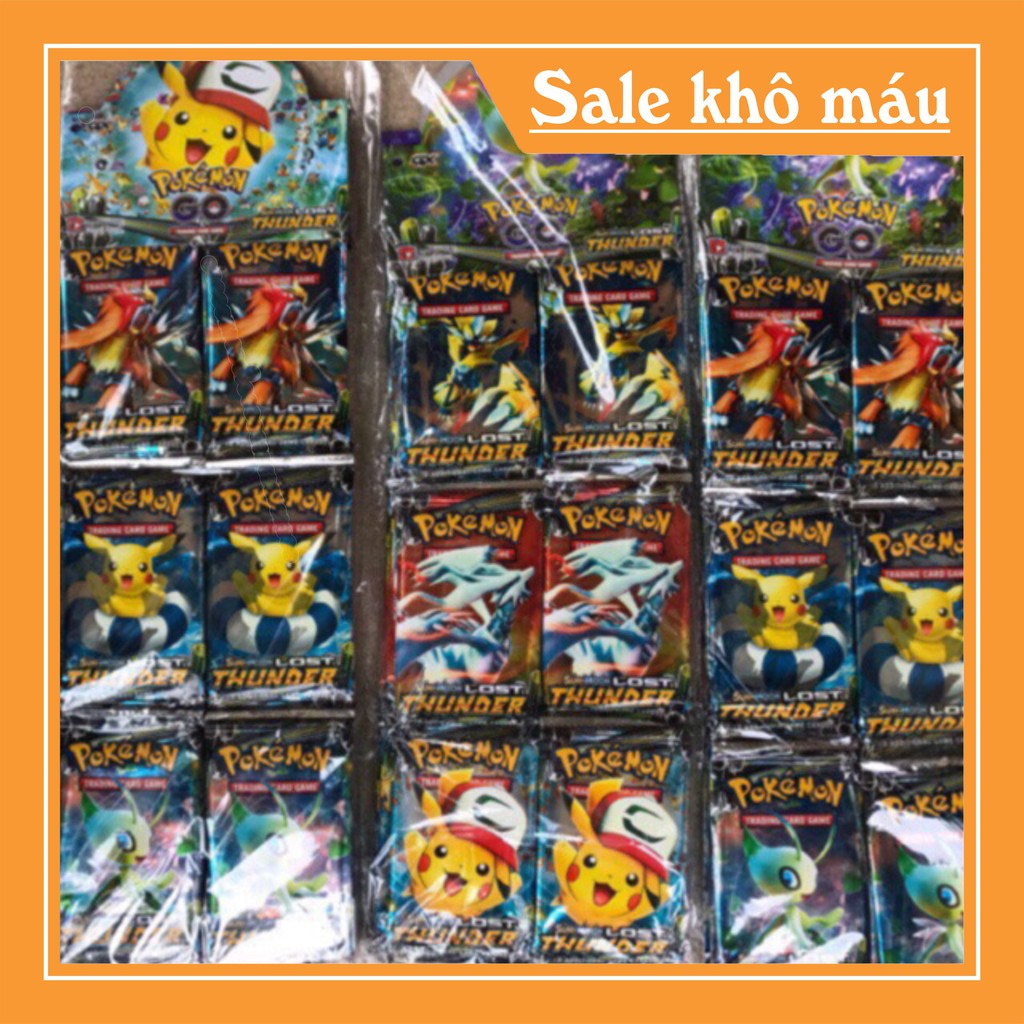 Thẻ bài hình pokemon