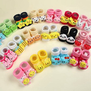 Tất len hình thú 3D cho bé