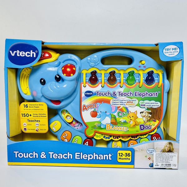 Đồ Chơi Trẻ Em Vtech - 80-158000 Elephant - Học Từ Vựng Với Voi Con