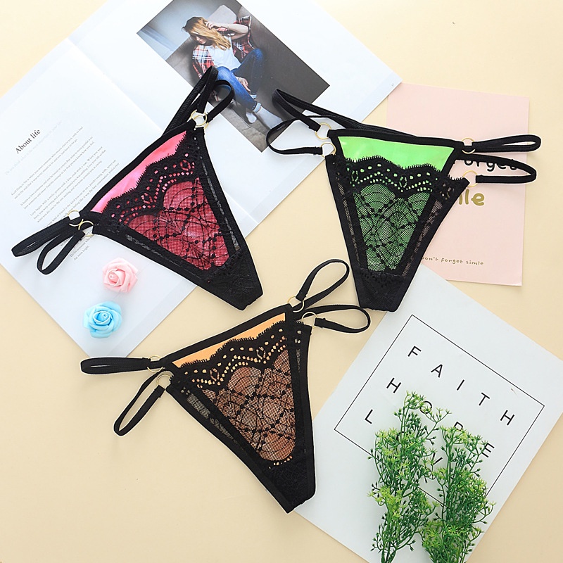 Quần Lót Nữ Lọt Khe 2 Dây Đai có 1 Lớp Ren Cao Cấp Siêu Sexy Gợi Cảm, Nội y Quyến Rũ BIKINI 69 SHOP LK8003