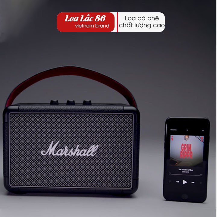 Loa Marshall Kilburn 2 NEW FULLBOX (BH 12 tháng 1 đổi 1).Thiết kế nhỏ gọn, bền, đẹp,Nghe nhạc thả ga với 20h hoạt động.