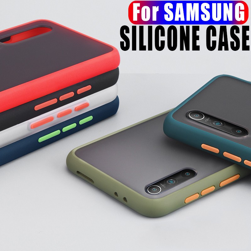 Chống Sốc Ốp Điện Thoại Mềm Mặt Nhám Bảo Vệ Cho samsung s8 s9 s10 plus s20 ultra s20 plus s20fe