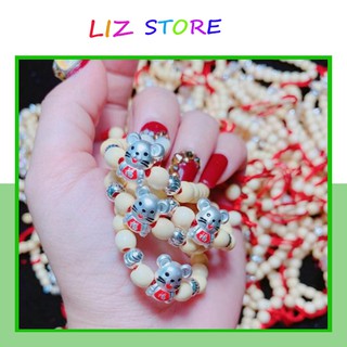 Vòng Tay Bạc Cho Bé💖𝑭𝑹𝑬𝑬𝑺𝑯𝑰𝑷💖Vòng Dâu Tằm Cho Bé Yêu Tuổi Chuột Xinh Xắn Dễ Thương [vong tay bac]