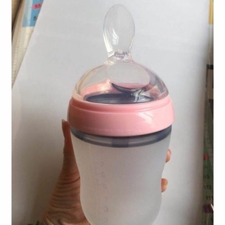 Núm thìa ăn dặm cho bình silicon siêu mềm