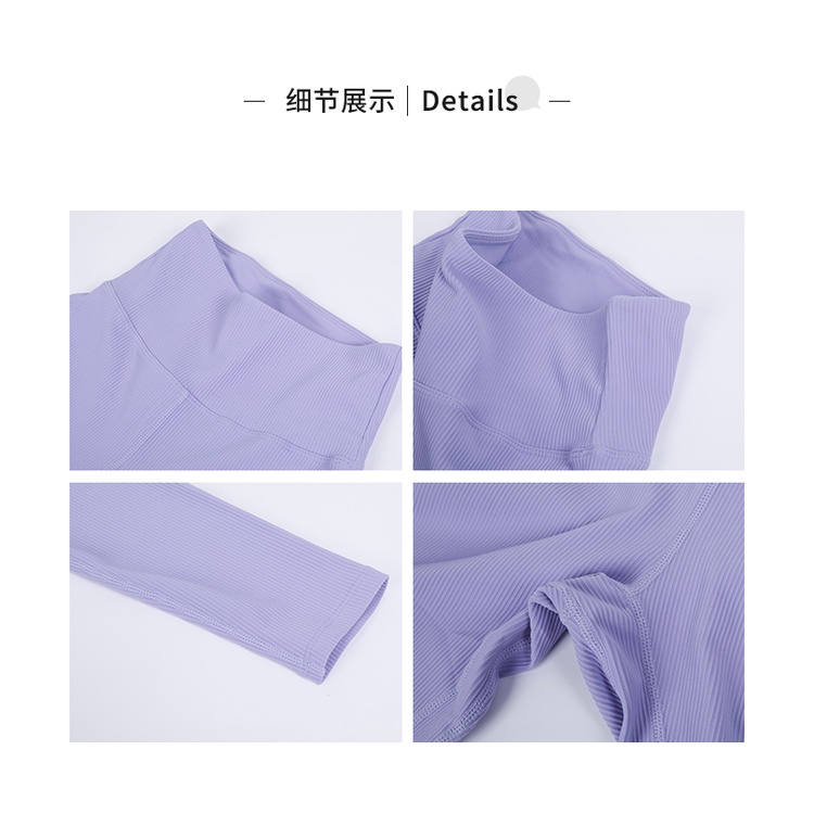 Quần legging thể thao lưng cao chất liệu co giãn thoải mái