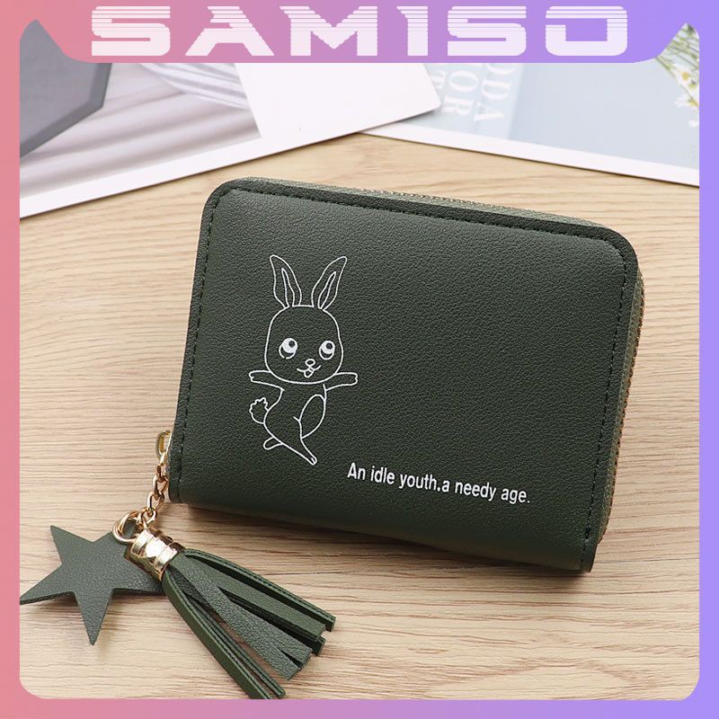 Ví nữ ngắn đẹp cầm tay mini nhỏ gọn bỏ túi nhiều ngăn dễ thương NG37 | BigBuy360 - bigbuy360.vn