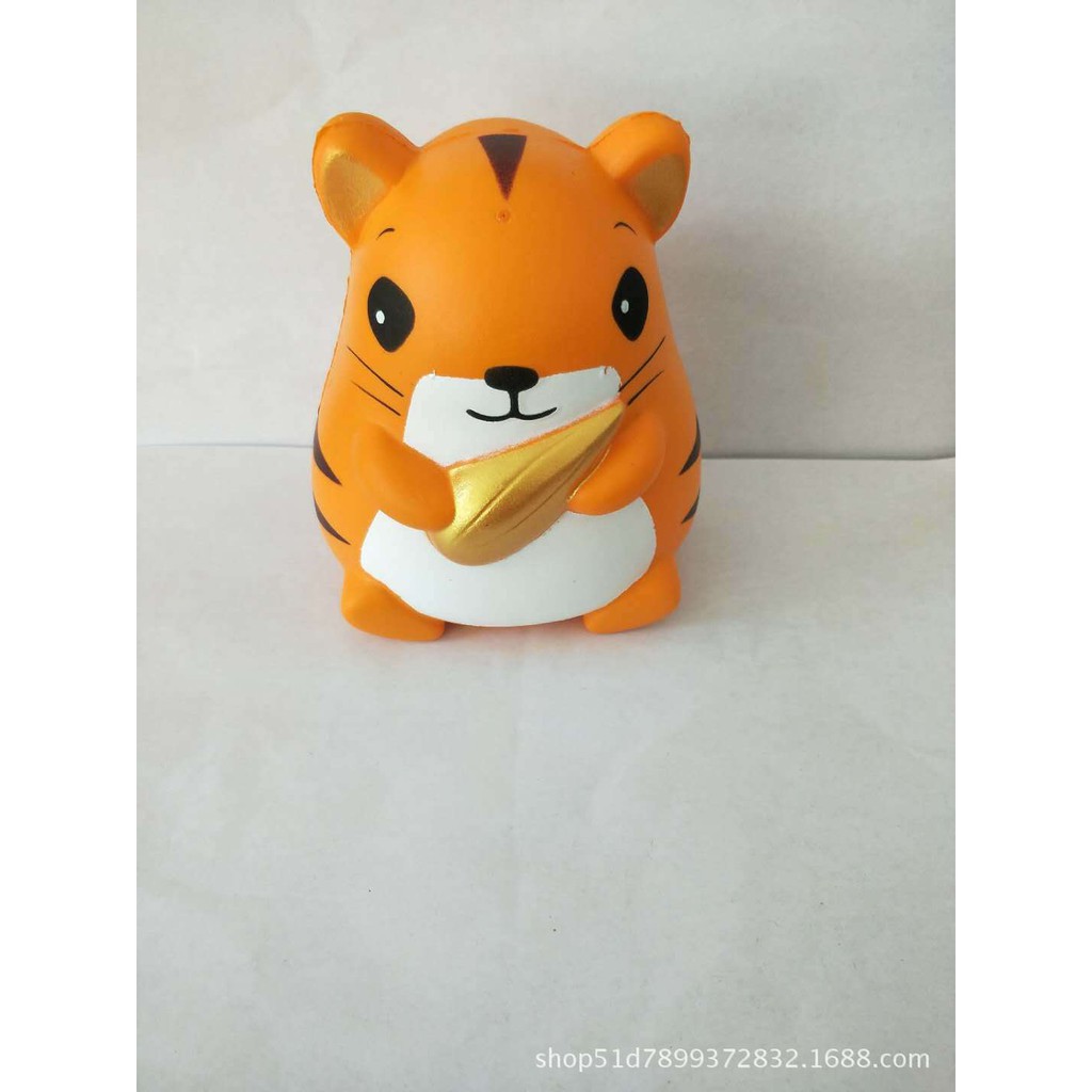 ĐỒ CHƠI SQUISHY CHUỘT HAMSTER CAM ÔM HẠT RẺ mã CQY80 Dgiá sập kh3