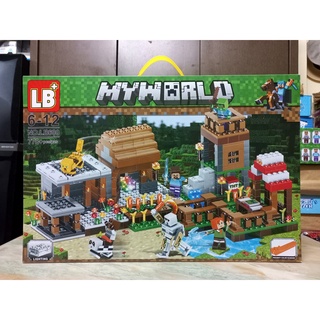 Lắp Ráp Myworld Xếp Hình Nông Trại Chiến Binh 600 (778 chi tiết)