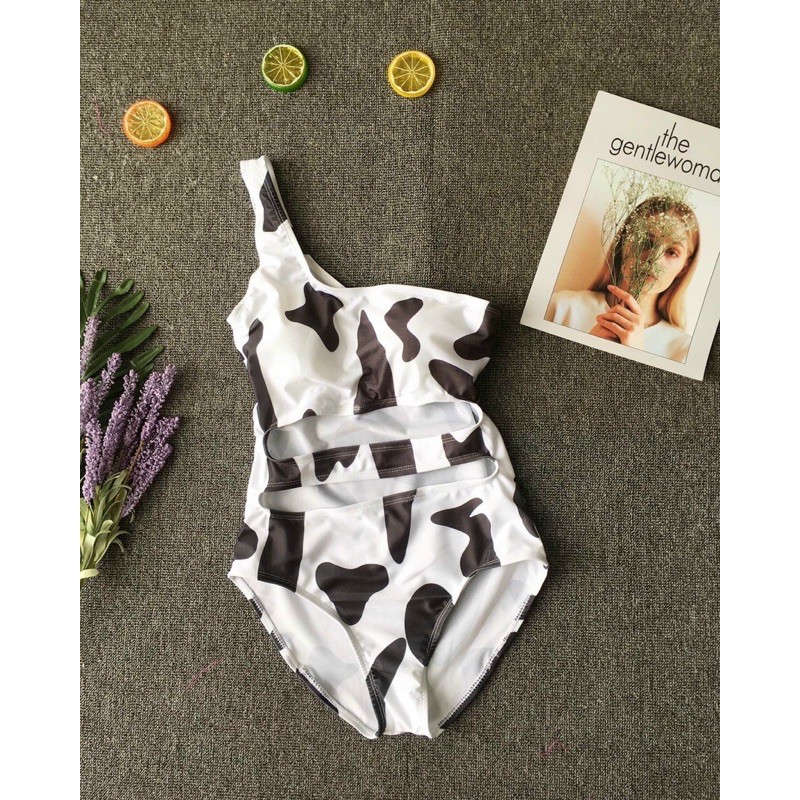 [HÀNG MỚI+ NHIỀU KIỂU] Bikini hoạ tiết bò sữa dễ thương gồm nhiều kiểu