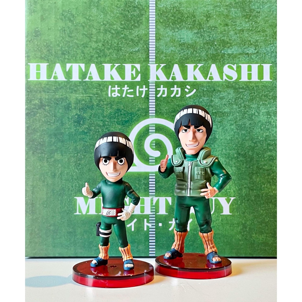 Mô hình Resin Naruto chính hãng - Kakashi & Guy 258W Studio