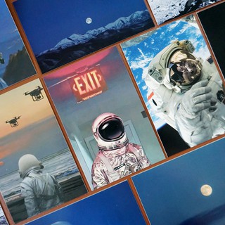 Bộ Postcard phi hành gia