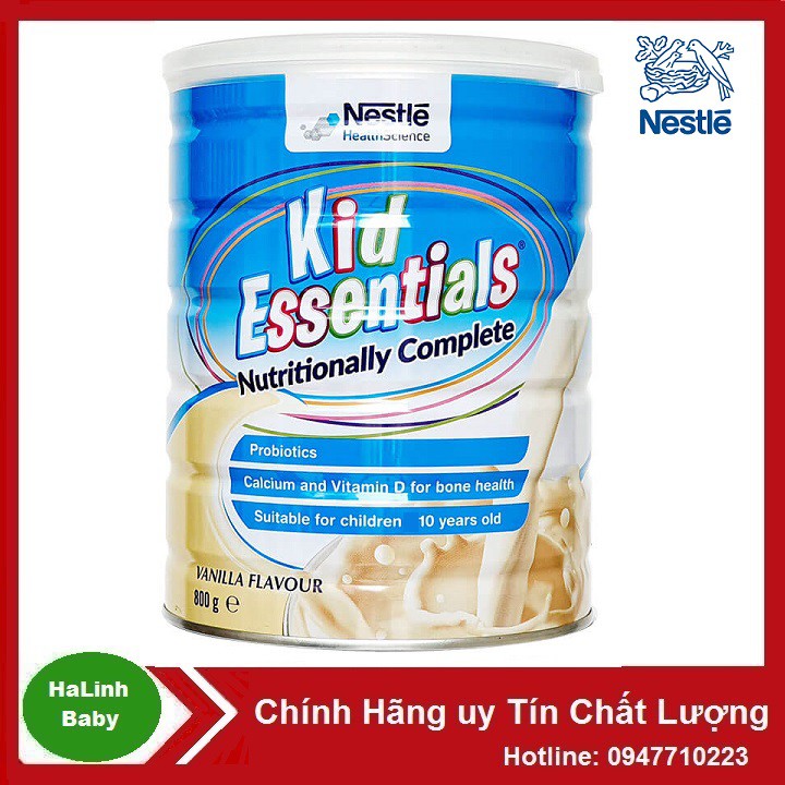 [Date 2022] Sữa Kid Essentials Kidessentials Úc 800g