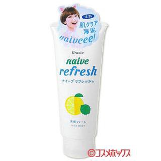 Sữa rửa mặt kracie naive face wash 143g + 10%